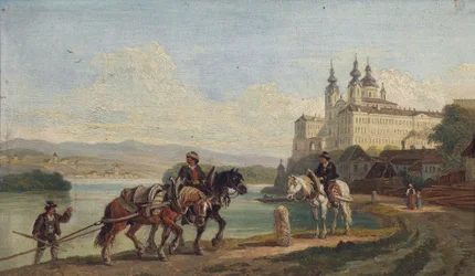 View of Melk/Donau